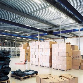 Airconditioningsysteem opslagloods 
