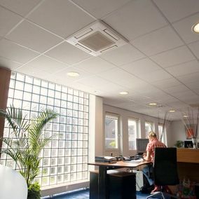 Aircosysteem kantoorruimte